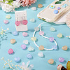 Luminous Transparent Acrylic Beads LACR-TA0001-07E-8