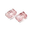 2-Hole Transparent Glass Seed Beads SEED-S023-30B-30-2