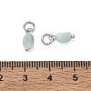 Natural Glass Pendants PALLOY-JF06036-3