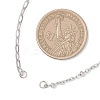 304 Stainless Steel Mixed Chain Necklace Makings AJEW-JB01548-2
