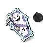 Hallowmas Ghost Enamel Lapel Pin Backs JEWB-K018-33D-EB-3