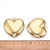 304 Stainless Steel Big Pendants STAS-T064-65G-3