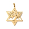 304 Stainless Steel Pendants LS-STAS-S144-16G-B-1