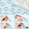 200Pcs 304 Stainless Steel Open Jump Rings STAS-AR0002-15-3
