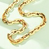 304 Stainless Steel Link Chain Necklaces for Women Men NJEW-F363-06G-1