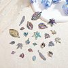24Pcs 12 Style Alloy Pendants FIND-FH0004-36-4