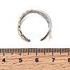 Adjustable 304 Stainless Steel Cuff Rings for Women RJEW-B150-01GP-06-5