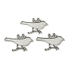 Tibetan Style Big Pendant Settings for Enamel X-TIBEP-292-AS-FF-1