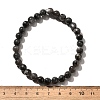 Natural Larvikite Beads Stretch Bracelets BJEW-F380-01-A14-4
