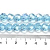 Transparent Glass Beads EGLA-A035-T8mm-B08-4