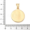 Sports 304 Stainless Steel Pendants LS-STAS-D207-15G-3