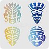 Plastic Reusable Drawing Painting Stencils Templates DIY-WH0172-239-1