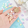 36Pcs 6 Colors Glass Rhinestone Cabochons RGLA-PH0001-20-3