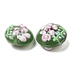 Handmade Bumpy Lampwork Beads Strands LAMP-K027-06I-6