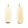 Ion Plating(IP) 304 Stainless Steel Pendants STAS-T060-23G-2