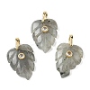 Natural Labradorite Pendants GG-CBA105B-01K-G-1