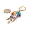 Natural Amethyst Keychain X1-KEYC-JKC00435-02-2