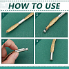Alloy Cord Ends FIND-PH0024-94P-3