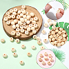 Natural Unfinished Wood Beads WOOD-SP0001-62B-7