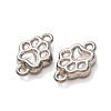 304 Stainless Steel Connector Charms STAS-N124-55P-2