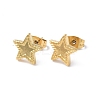 Ion Plating(IP) 304 Stainless Steel Stud Earring for Women EJEW-I285-16G-1