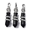 Synthetic Blue Goldstone Pendants G-A241-01P-04-1