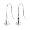 304 Stainless Steel Earring Hooks X-STAS-N108-30P-1