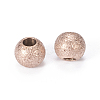 Ion Plating(IP) 304 Stainless Steel Textured Beads STAS-F217-10RG-A-2