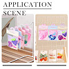 100Pcs Rectangle Gradient Color Paper Hair Clip Display Cards CDIS-TA0001-32-8