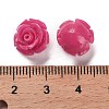 Synthetic Coral Carved Beads CORA-H003-01A-10-3