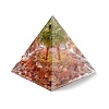 Orgonite Pyramid Resin Energy Generators DJEW-D013-06B-2