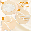 2M Flat Satin Ribbons LS-OCOR-WH0078-86B-3