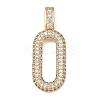 Brass Micro Pave Cubic Zirconia Pendants LS-KK-K413-07G-1