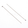 Platinum Color Brass Flat Head Pins Fit Jewelry Making Findings X-HP5.0cmCY-NF-2