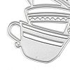 Cup Carbon Steel Cutting Dies Stencils DIY-R079-051-3