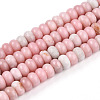 Natural Pink Opal Beads Strands G-T140-59A-4
