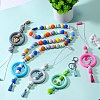 9Pcs Ring Food Grade Eco-Friendly Silicone Focal Beads JX895D-4