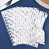 100Pcs 4 Styles Rectangle Plastic Candy Bags ABAG-WH20013-19C-5