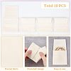 10Pcs 5 Colors Microfiber Jewelry Pouches ABAG-NB0001-70-4