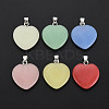 Synthetic Fluorite Pendants G-N0326-96-4