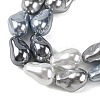 Electroplated Glass Beads Strands GL-CBA89C7-01D-2