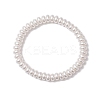 Transparent Spray Painted Glass Beaded Bracelets for Children BJEW-JB11756-2