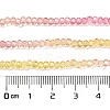 Transparent Painted Glass Beads Strands LS-DGLA-A034-T1mm-A07-3