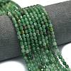 Natural Green Aventurine Beads Strands G-A260-A39-01-1