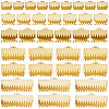 75Pcs 5 Styles 304 Stainless Steel Ribbon Ends STAS-BBC0006-67-1
