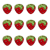 12Pcs Handmade Polymer Clay Rhinestone Beads CLAY-OC0001-07-1
