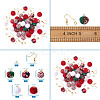 DIY Christmas Style Earring Making Kits DIY-TA0008-88-22