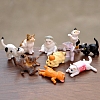 Cute and Adorable Cat Family Doll Ornaments PW-WG86898-01-1