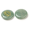 Natural Green Aventurine Cabochons G-C158-04K-2