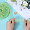 20 Yards Ruffled Nylon Elastic Lace Trim EW-WH0018-03D-3